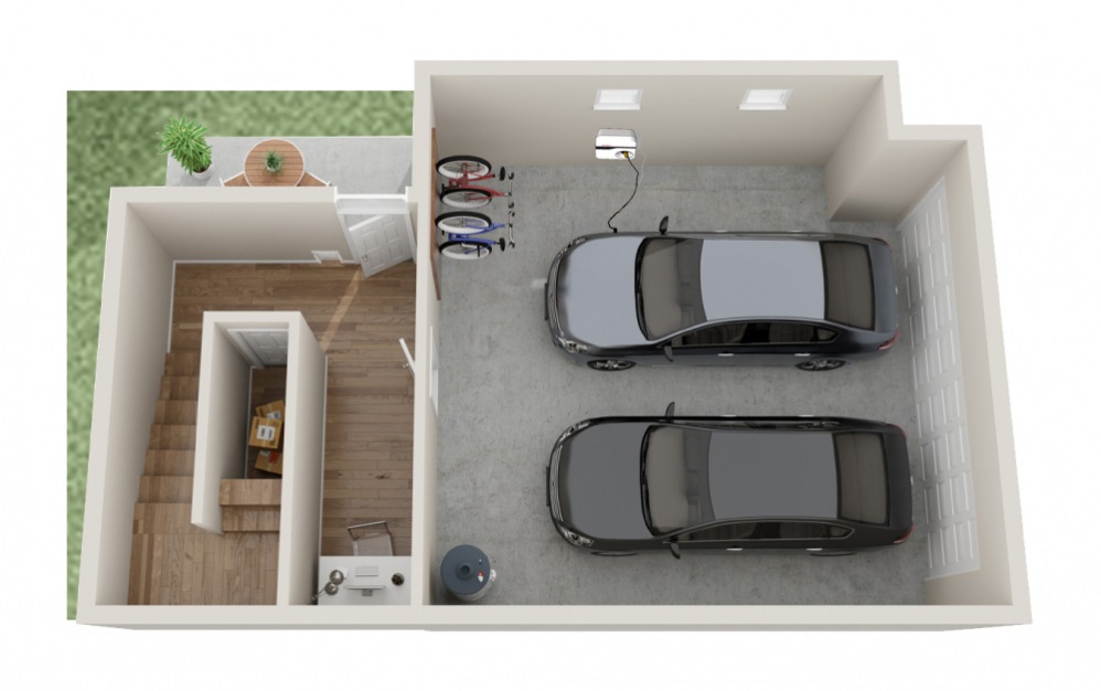 Watson - 1 bedroom floorplan layout with 1 bath and 812 square feet. (Floor 1)
